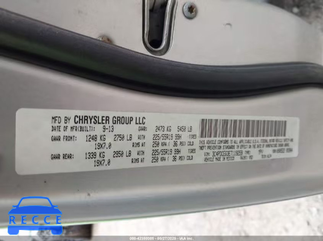 2014 DODGE JOURNEY R/T 3C4PDCEG3ET119259 image 8