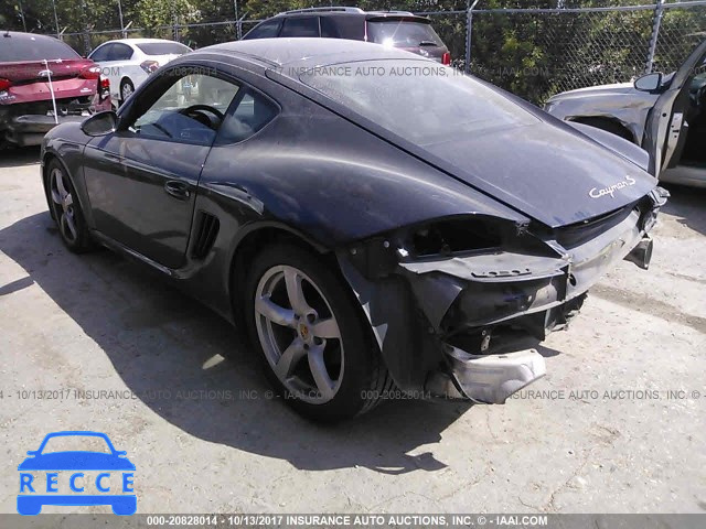 2007 PORSCHE CAYMAN S WP0AB29847U782745 image 2