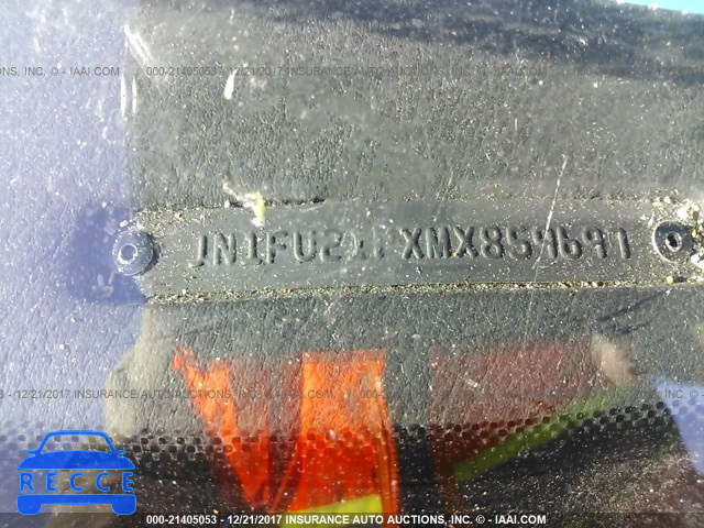 1991 NISSAN STANZA JN1FU21PXMX859697 зображення 8