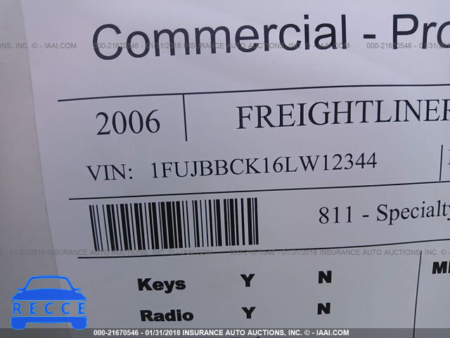2006 FREIGHTLINER ST120 ST120 1FUJBBCK16LW12344 image 9