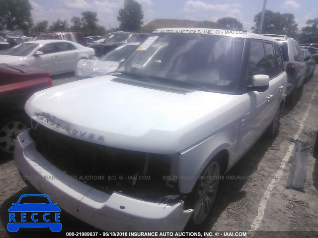 2012 LAND ROVER RANGE ROVER HSE LUXURY SALMF1D42CA366567 image 1