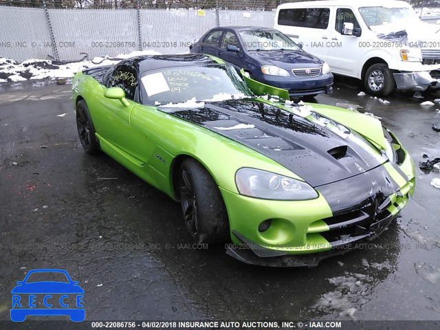 2009 DODGE VIPER SRT-10 1B3JZ69Z19V500586 зображення 0