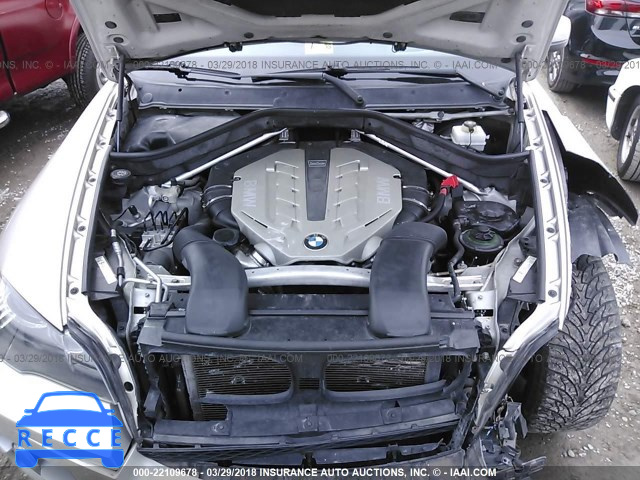 2010 BMW X6 XDRIVE50I 5UXFG8C50ALZ94398 image 9