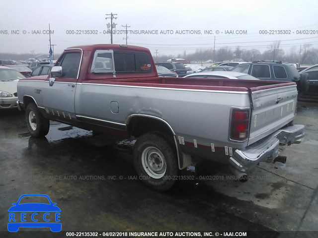 1988 DODGE W-SERIES W150 1B7HW14Y6JS781930 зображення 2