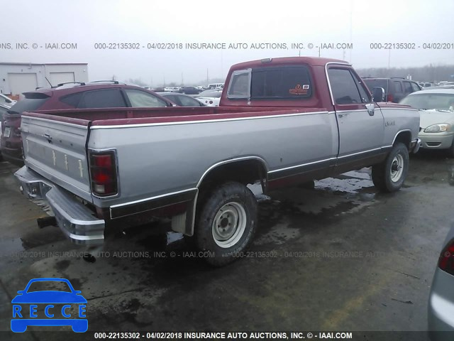 1988 DODGE W-SERIES W150 1B7HW14Y6JS781930 Bild 3