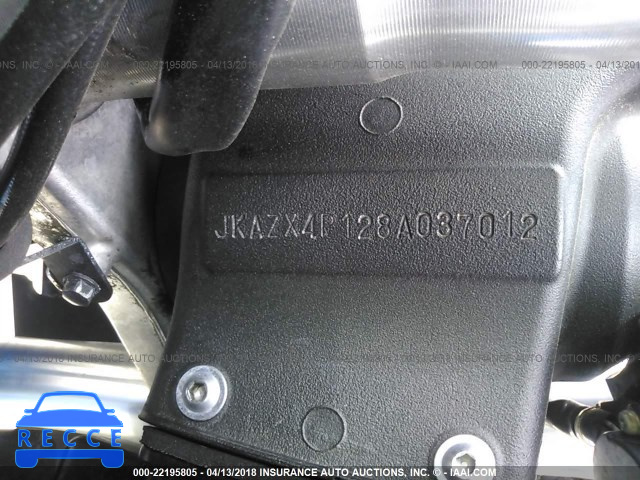 2008 KAWASAKI ZX600 P JKAZX4P128A037012 image 9