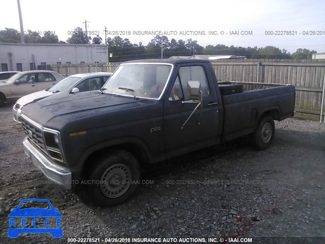 1983 FORD F100 2FTCF10F2DCA59734 image 1