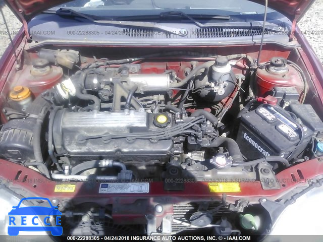 1998 CHEVROLET METRO LSI 2C1MR5222W6724837 image 9