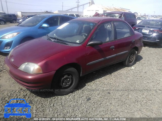 1998 CHEVROLET METRO LSI 2C1MR5222W6724837 image 1