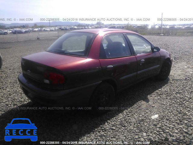 1998 CHEVROLET METRO LSI 2C1MR5222W6724837 image 3