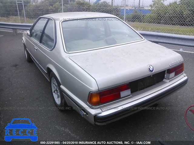 1988 BMW 635 CSI AUTOMATICATIC WBAEC8412J3267720 зображення 2