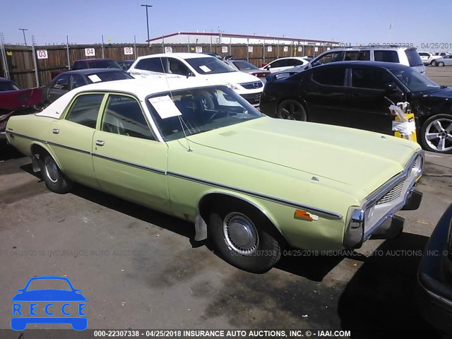 1973 DODGE CORONET WH41G3A229786 image 0