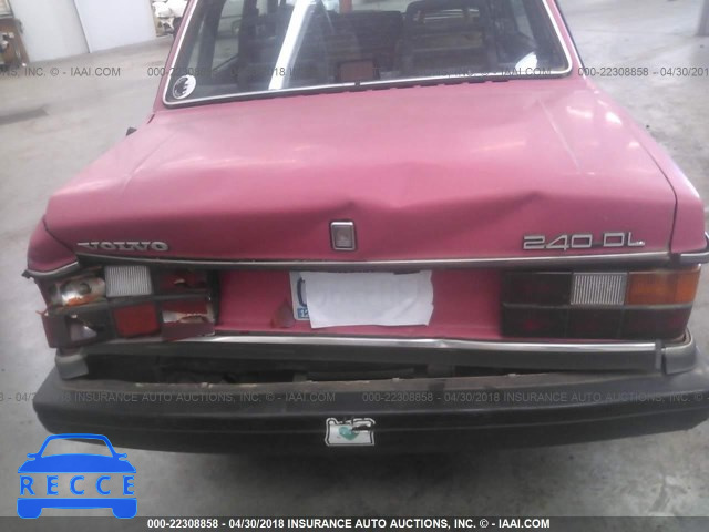 1990 VOLVO 240 DL YV1AA8246L1423030 image 5