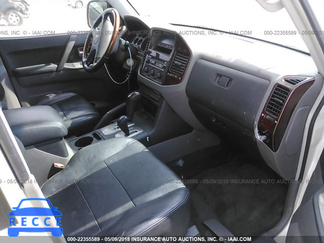 2005 MITSUBISHI MONTERO LIMITED JA4MW51SX5J000290 image 4