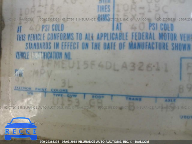 1983 FORD BRONCO U100 1FMEU15F4DLA32611 image 8