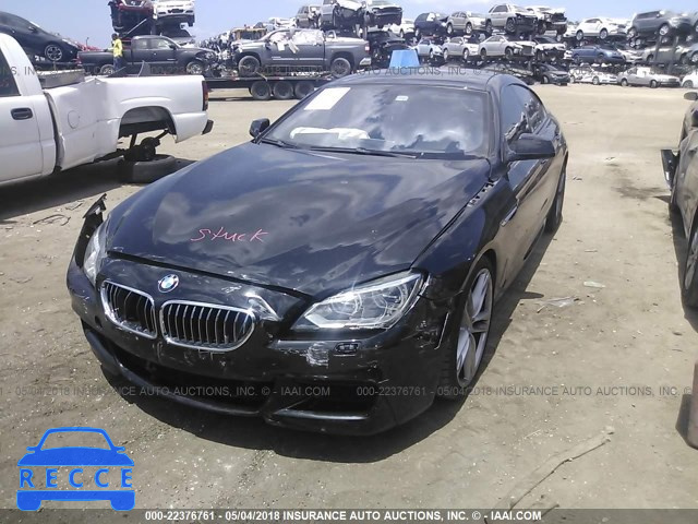 2015 BMW 640 I/GRAN COUPE WBA6A0C55FD318449 зображення 1