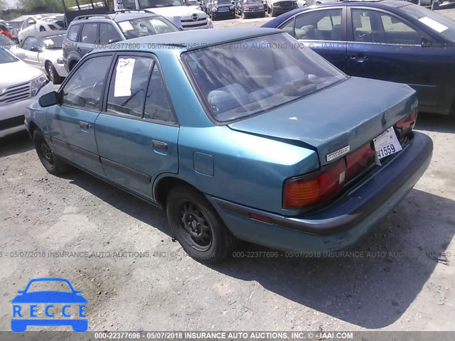 1992 MAZDA PROTEGE DX JM1BG2248N0495412 image 2