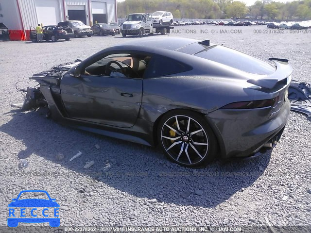 2017 JAGUAR F-TYPE SVR SAJWJ6J86HMK42909 image 2