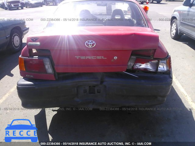 1991 TOYOTA TERCEL DELUXE JT2EL43A2M0010391 зображення 5