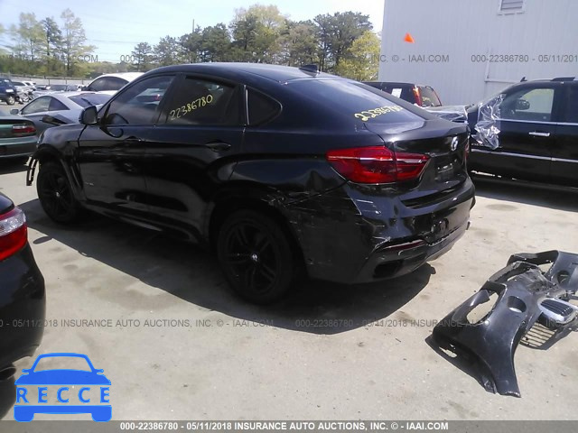 2016 BMW X6 XDRIVE35I 5UXKU2C57G0N81666 зображення 2