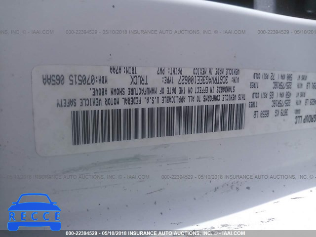 2014 RAM PROMASTER 1500 1500 STANDARD 3C6TRVAG3EE100627 image 8