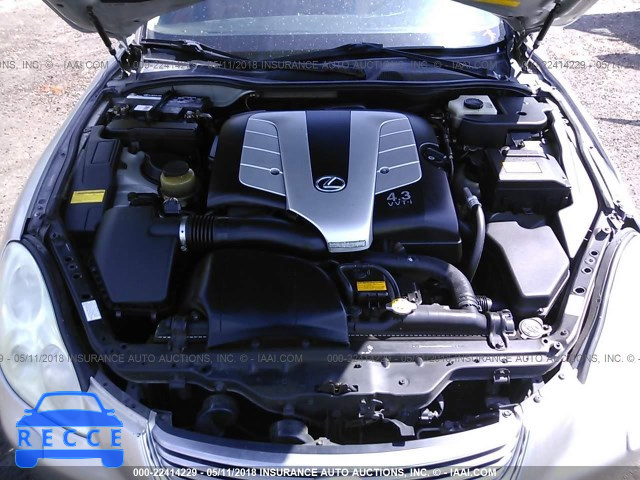 2005 LEXUS SC 430 JTHFN48Y050071198 image 9