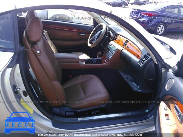 2005 LEXUS SC 430 JTHFN48Y050071198 image 4