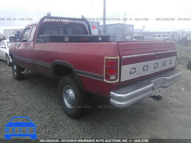 1992 DODGE W-SERIES W200/W250 3B7KM23C1NM550729 Bild 2