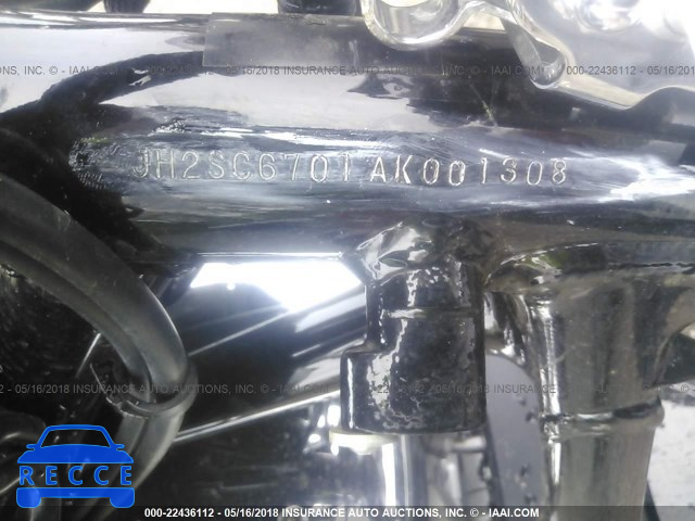 2010 HONDA VT1300 CS JH2SC6701AK001308 image 9