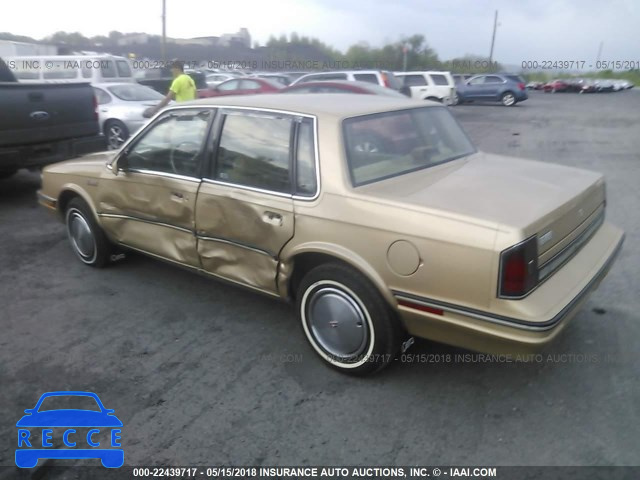 1987 OLDSMOBILE CUTLASS CIERA 2G3AJ51W8H9344288 зображення 2