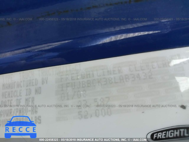 2008 FREIGHTLINER ST120 ST120 1FUJBBCK38LAB3432 image 9