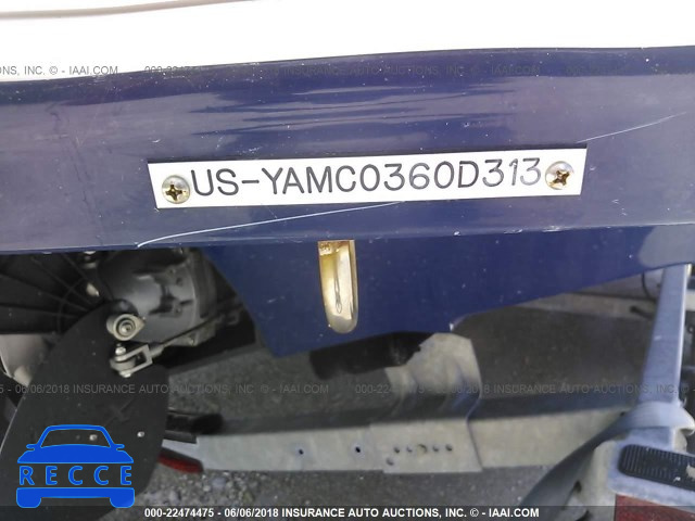 2013 YAMAHA OTHER YAMC0360D313 Bild 8