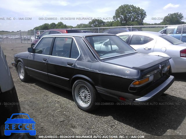 1987 BMW 535 I WBADC7406H0964848 image 2