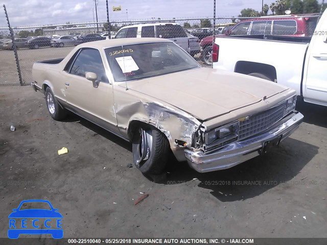 1982 CHEVROLET EL CAMINO 1GCCW80H5CR182553 Bild 0