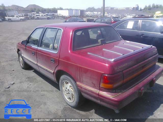 1995 DODGE SPIRIT 1B3AA46K7SF566725 image 2