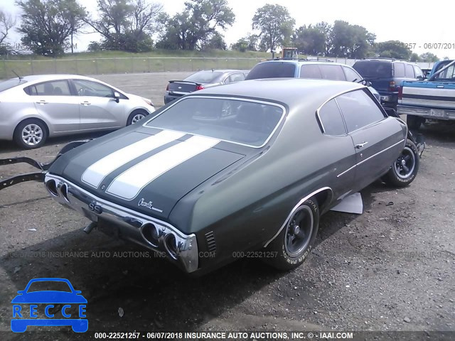 1972 CHEVROLET CHEVELLE 1D37J2K608549 image 3