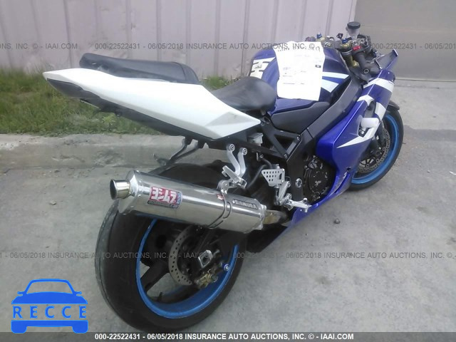 2005 SUZUKI GSX-R750 K JS1GR7JAX52106241 image 3