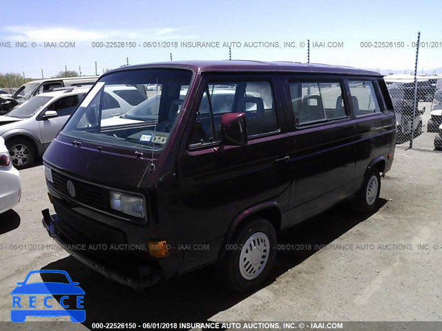 1991 VOLKSWAGEN VANAGON BUS WV2YB0250MH001227 зображення 1