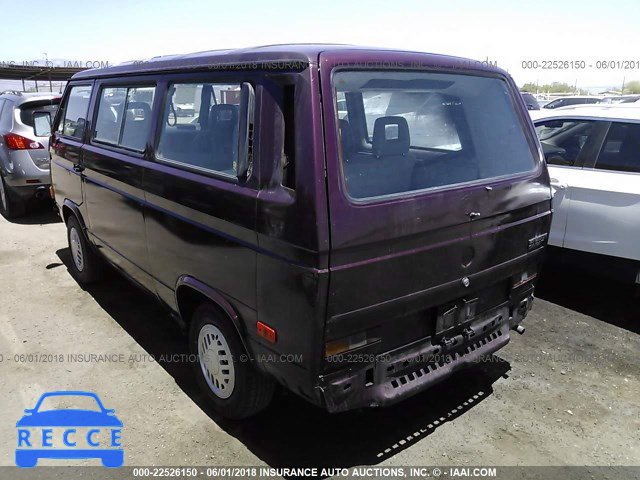 1991 VOLKSWAGEN VANAGON BUS WV2YB0250MH001227 зображення 2