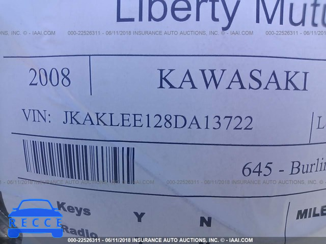 2008 KAWASAKI KL650 E JKAKLEE128DA13722 зображення 9