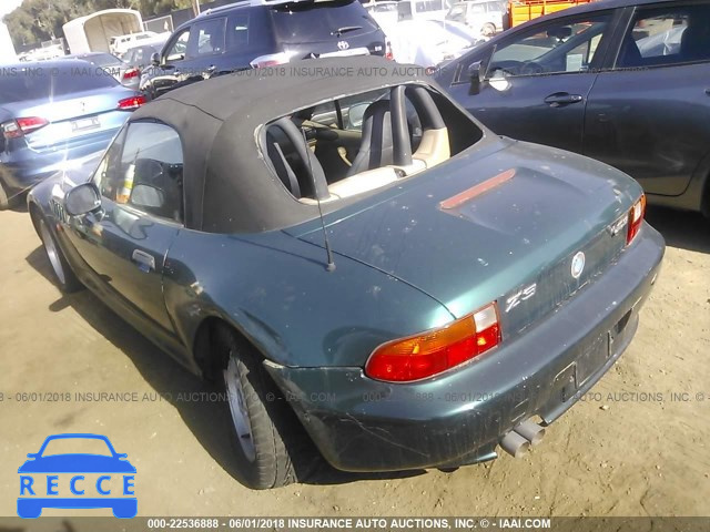 1999 BMW Z3 2.3 4USCH9335XLF80559 image 2