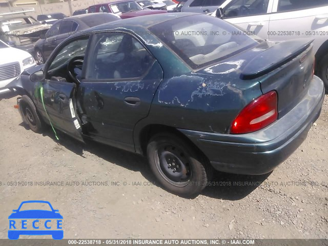 1997 DODGE NEON HIGHLINE/SPORT 1B3ES47Y5VD240407 image 2