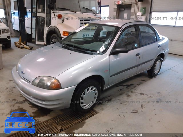 2000 CHEVROLET METRO LSI 2C1MR5227Y6707292 зображення 1