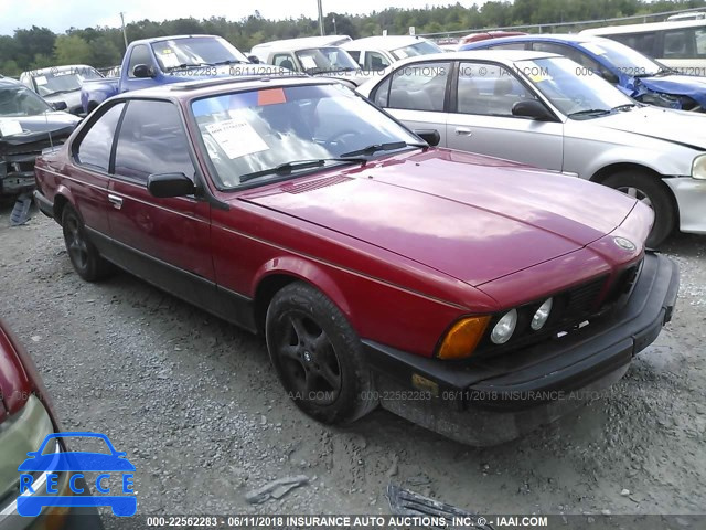 1986 BMW 635 CSI AUTOMATICATIC WBAEC8404G0612733 image 0