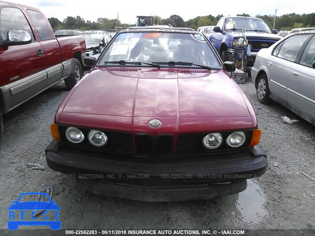 1986 BMW 635 CSI AUTOMATICATIC WBAEC8404G0612733 image 5