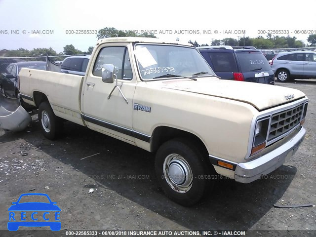 1985 DODGE W-SERIES W200/W250 1B7JW24T9FS692856 image 0