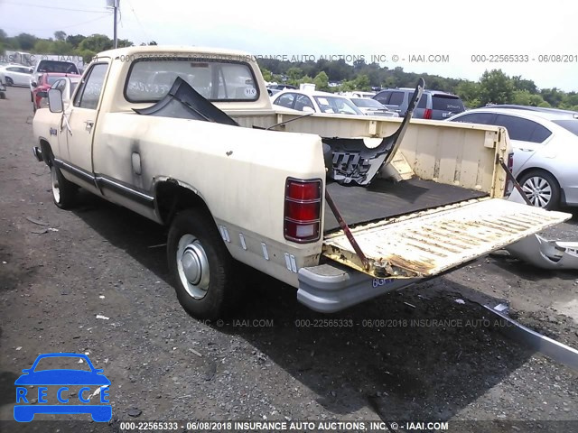 1985 DODGE W-SERIES W200/W250 1B7JW24T9FS692856 Bild 2