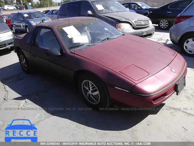 1987 PONTIAC FIERO 1G2PE11R1HP235193 зображення 0