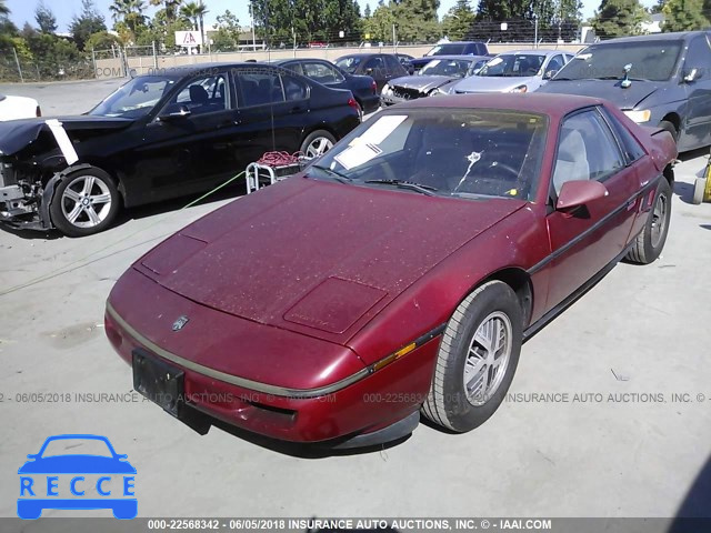 1987 PONTIAC FIERO 1G2PE11R1HP235193 зображення 1