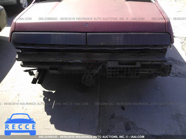 1987 PONTIAC FIERO 1G2PE11R1HP235193 зображення 5
